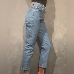 LEVIS Original Premium Vintage High Rise Button Up Skinny Jeans Size 27